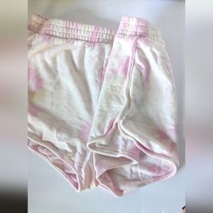 Forever 21 Lounge Shorts Pink Tie Dyed Super Soft